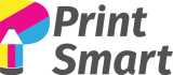 PrintSmart logo – servicii de printare digitală și materiale personalizate